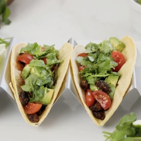 Spicey Black Bean Tacos