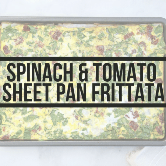 Spinach tomato Frittata