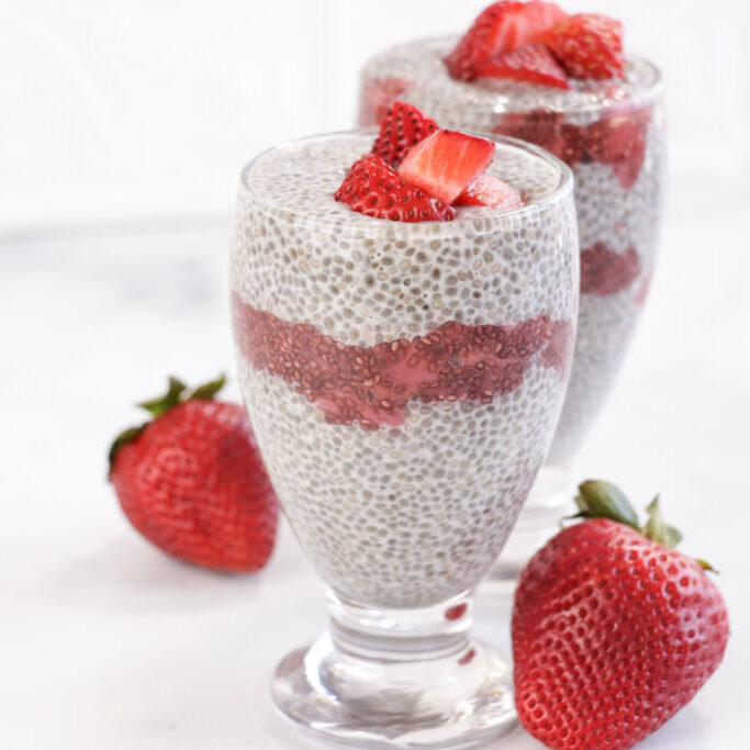Strawberry Chia Pudding